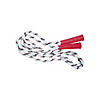 7 Ft. Bulk 72 Pc. Black & Red Spiral Nylon Jump Ropes with Plastic Handles Image 1