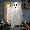 7 ft. Halloween White Smiling Ghost Polyester Hanging Decoration Image 1