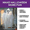 7 ft. Halloween White Smiling Ghost Polyester Hanging Decoration Image 2