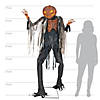 7 Ft. Scorched Scarecrow Animated Prop Standing Halloween Decoration Image 2