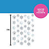 7 Ft. Snowflake Strand Silver Foil Hanging Decorations - 6 Pc. Image 2