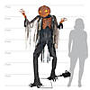 7 Ft. x 3 Ft. Animated Scorched Scarecrow with Fog Machine Decoration Image 2
