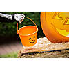 7" Orange Jack-O&#8217;-Lantern BPA-Free Plastic Trick-Or-Treat Buckets - 12 Pc. Image 4