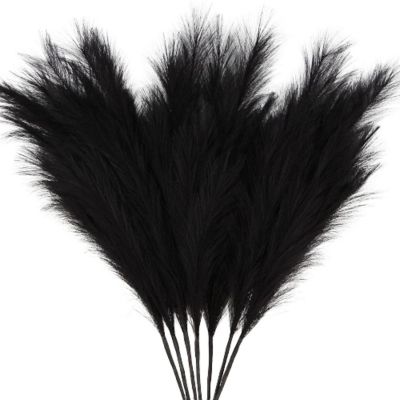 7-Pcs Black Pampas Grass Image 1