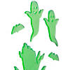 7-Piece Glow in the Dark Evil Tree and Ghosts Halloween Gel Window Clings Image 4