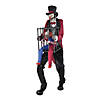 7' Rotten Ringmaster with Caged Clown Halloween Decoration Image 1