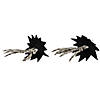 7" Skeleton Hands Halloween Window Decoration Image 3