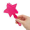 7" Star-Shaped Plastic Clappers with Religious Graduation Card for 12 Image 1