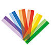 7" x 1 1/2" Highlight Rainbow Plastic Reading Strips - 24 Pc. Image 2