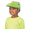 7" x 11" Kids Multicolored Molded Foam Dinosaur Hats - 12 Pc. Image 1