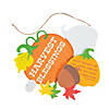 7&quot; x 6&quot; Religious Fall Harvest Blessings Sign Craft Kit &amp;#8211; Makes 12 Image 1