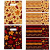 7" x 9 1/2" Bulk 50 Pc. Fall Leaf Plastic Goody Bags Image 1