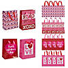 7" x 9" Medium Valentine Paper Gift Bags - 12 Pc. Image 1