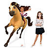 70" DreamWorks Spirit Untamed&#8482; Spirit & Lucky Life-Size Cardboard Cutout Stand-Up Image 1