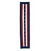 70" x 14" Vintage Americana Red, White & Blue Canvas Pillar Bunting Image 1