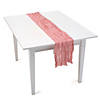 70" x 30" Blush Gauze Table Runner Image 1