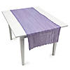 70" x 30" Lavender Gauze Table Runner Image 1