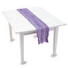 70" x 30" Lavender Gauze Table Runner Image 1