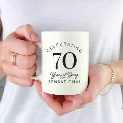 70 Years Sensational Ceramic Mug Image 1