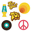 70s Party Cutouts - 6 Pc. Image 1