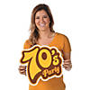 70s Party Cutouts - 6 Pc. Image 1