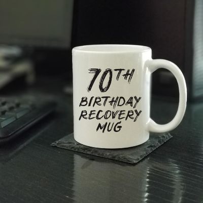 70th Birthday Recovery Ceramic Mug Image 1