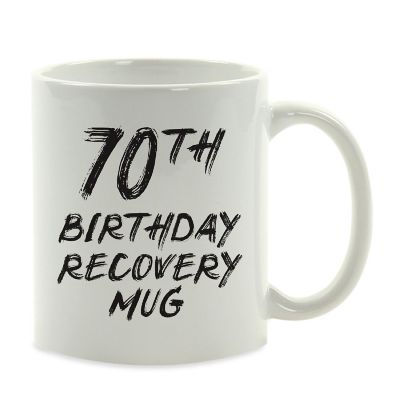70th Birthday Recovery Ceramic Mug Image 2