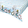 71" x 47" Truly Alice Rectangle Disposable Paper Tablecloth Image 1