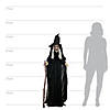 72" Animated Witch with Cane Halloween Decoration Image 1