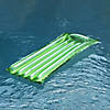 72" Inflatable Green Reflective Sun tanner Pool Float Image 2