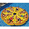 72" Inflatable Yellow and Orange Pizza Slice Swimming Pool Float Raft Image 4