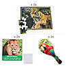72 Pc. Wildlife Animal Handout Kit for 24 Image 1