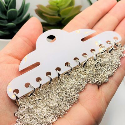 72 Pcs 24" Silver Plated Necklace Chains Image 2