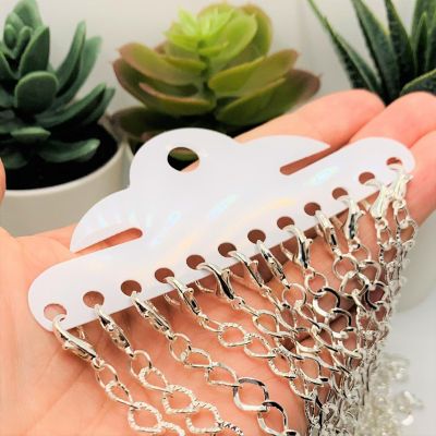 72 Pcs Silver Plated Bracelet Bases Image 3