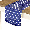 72" White Stars Patriotic Table Runner Image 4