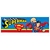 72" x 23" Superman Character Vinyl Banner - Medium Image 1