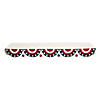 73" x 19" Vintage Americana Cotton Bunting Mantel Scarf Image 1