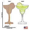 74" Margarita Glass Cardboard Cutout Stand-Up Image 1