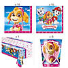 74 Pc. Paw Patrol&#8482; Girl Disposable Tableware Kit for 8 Guests Image 2