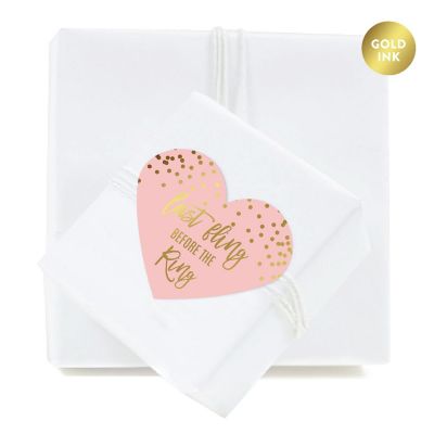 75 Gold Dots Heart Fling Before the Ring Image 1