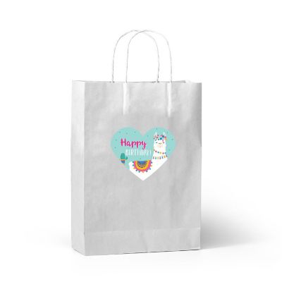75 Llama Heart Label Happy Birthday Image 2