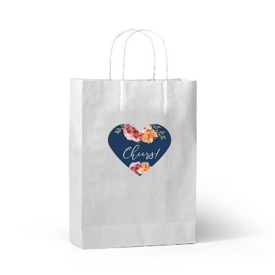75 Navy/Orange Fall Heart Label Cheers Image 1