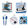 75 Pc. Hockey Party Deluxe Tableware Kit for 8 Guests Image 1