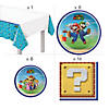 75 Pc. Super Mario&#8482; Disposable Tableware Kit for 8 Guests Image 2