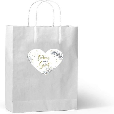 75 Winter Heart Label Babies are Sweet Image 2