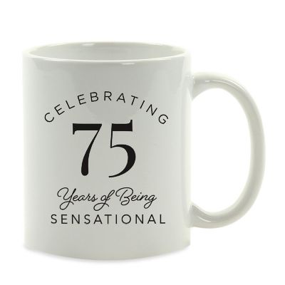 75 Years Awesome Ceramic Mug Image 2