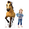 76" DreamWorks Spirit Untamed&#8482; Spirit Running Life-Size Cardboard Cutout Stand-Up Image 1