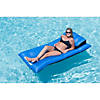 78" Inflatable Blue and Black Ultimate Mattress Swimming Pool Lounger Image 1