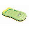 78" Inflatable Green Flip Flop Lounge Swimming Pool Float Image 1
