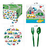 79 Pc. Transportation Time Disposable Tableware Kit for 8 Guests Image 2